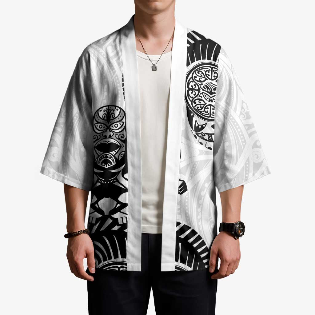 Custom Aotearoa Football Kimono NZ Maori Tiki Go Champions LT14 - Polynesian Pride