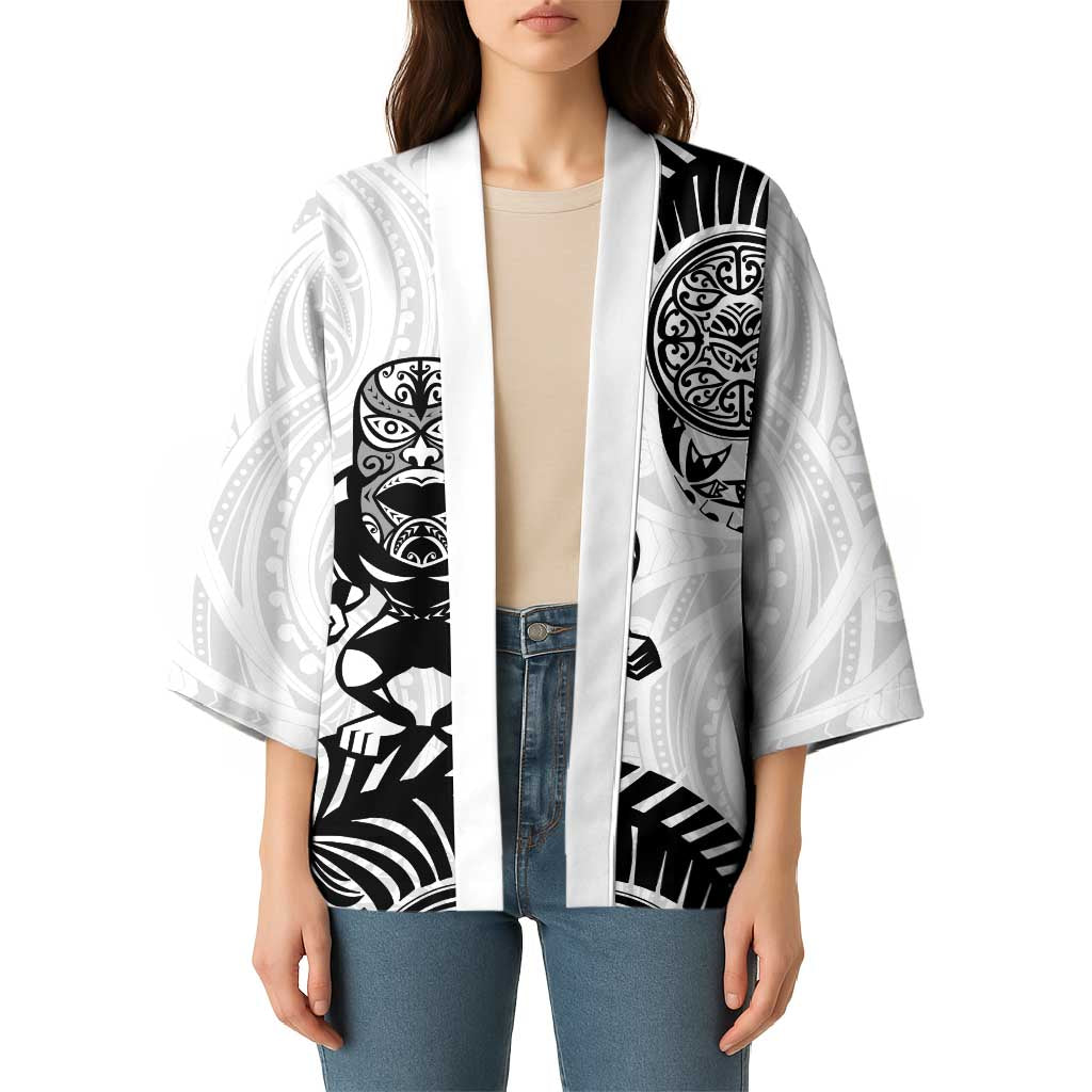 Custom Aotearoa Football Kimono NZ Maori Tiki Go Champions LT14 - Polynesian Pride