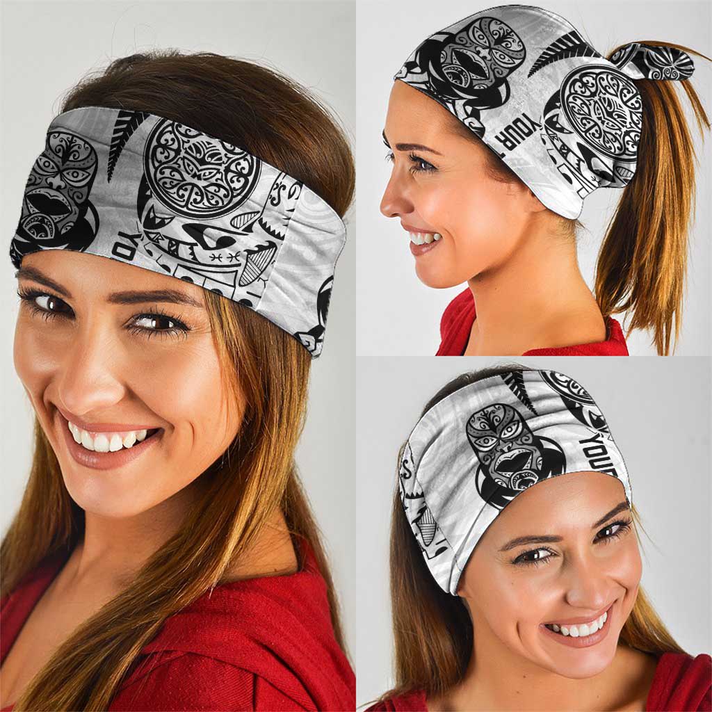 Custom Aotearoa Football Neck Gaiter NZ Maori Tiki Go Champions LT14 - Polynesian Pride