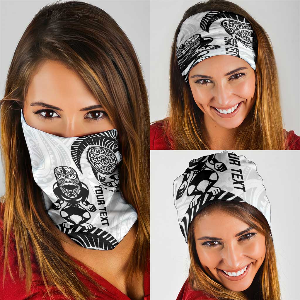 Custom Aotearoa Football Neck Gaiter NZ Maori Tiki Go Champions LT14 - Polynesian Pride