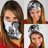 Custom Aotearoa Football Neck Gaiter NZ Maori Tiki Go Champions LT14 - Polynesian Pride