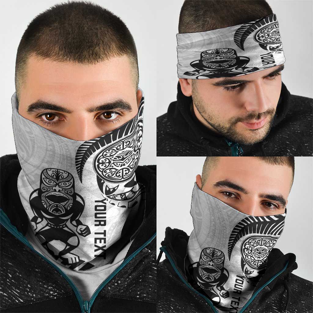Custom Aotearoa Football Neck Gaiter NZ Maori Tiki Go Champions LT14 - Polynesian Pride