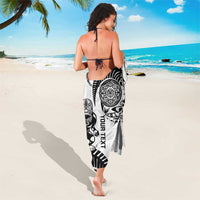 Custom Aotearoa Football Sarong NZ Maori Tiki Go Champions LT14 - Polynesian Pride