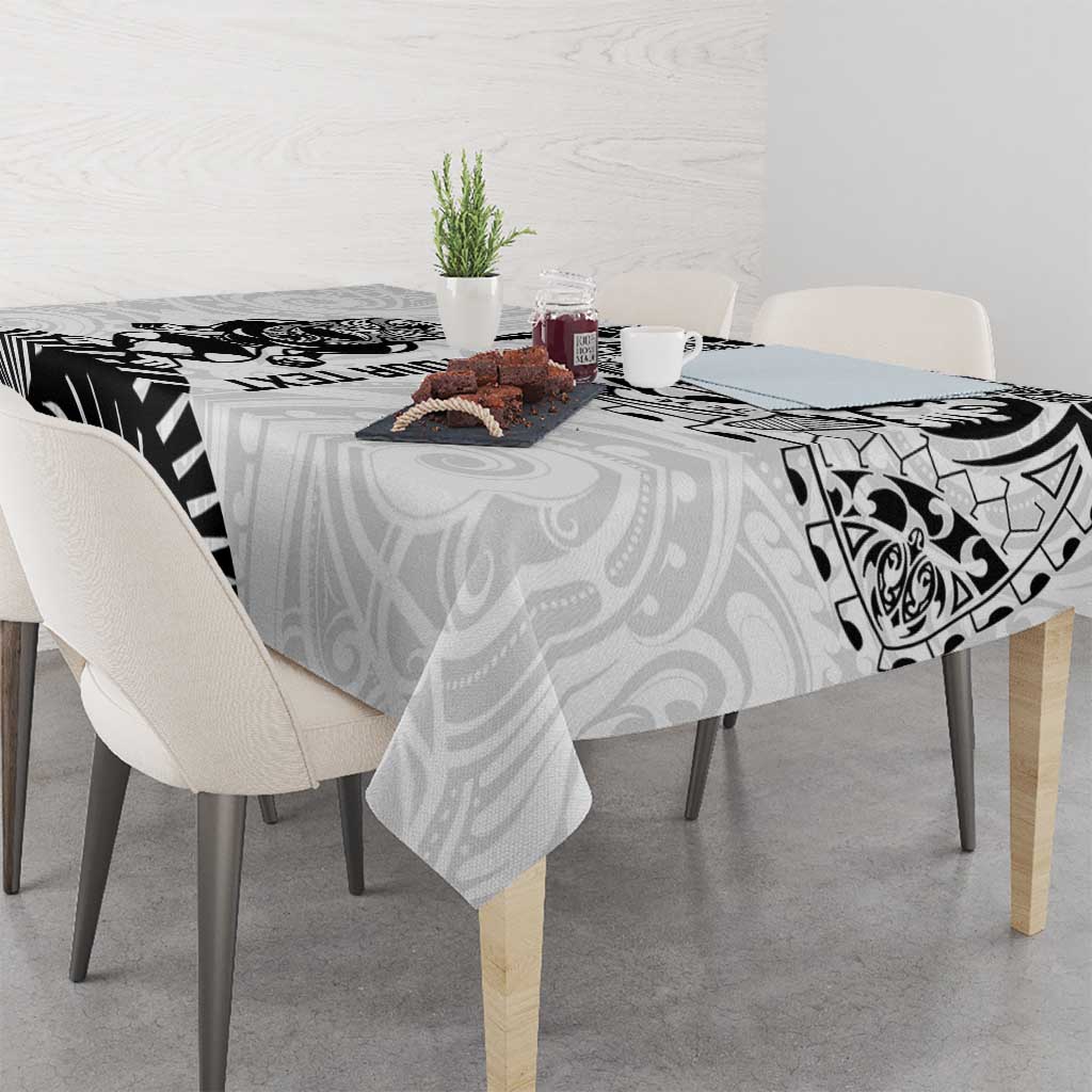 Custom Aotearoa Football Tablecloth NZ Maori Tiki Go Champions LT14 - Polynesian Pride