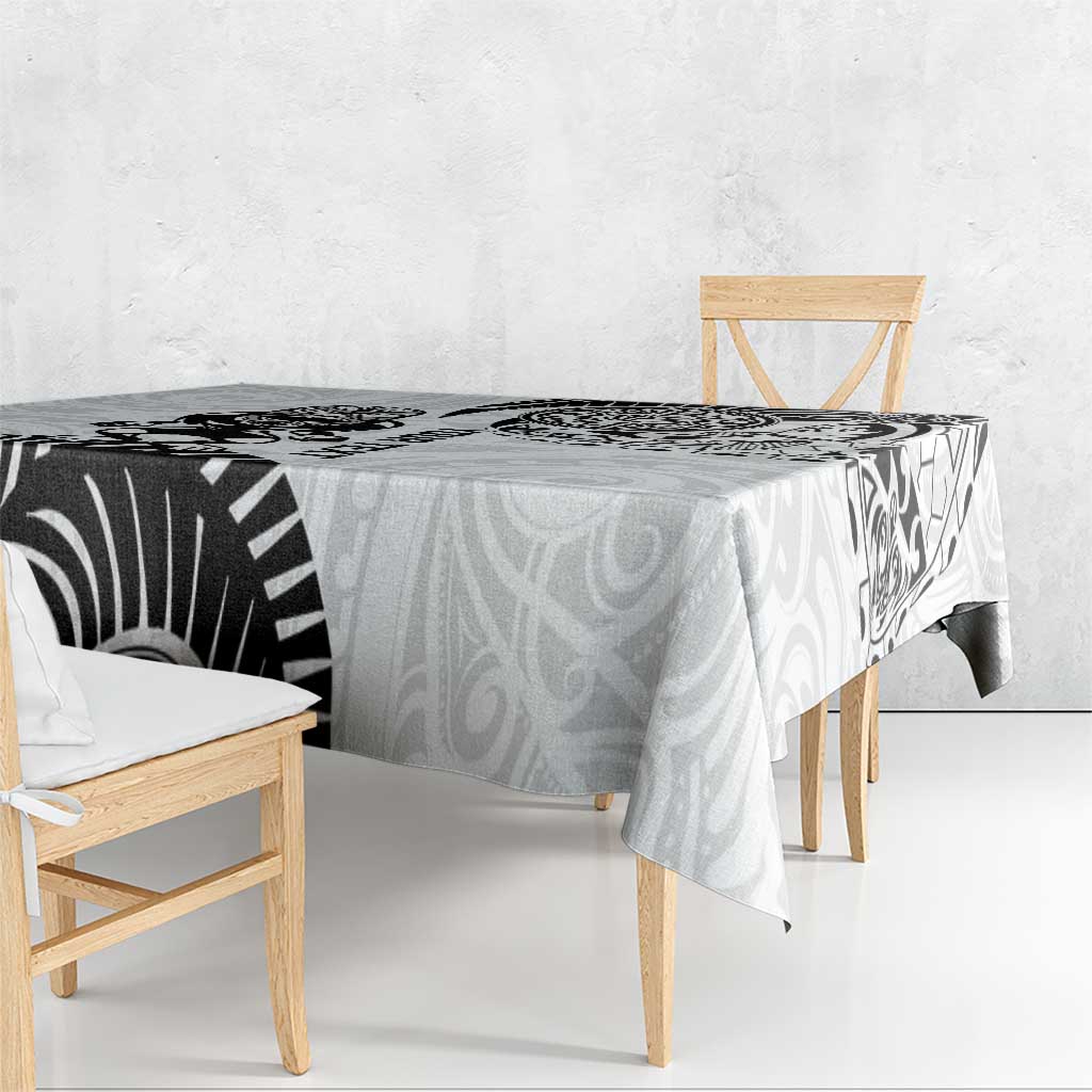 Custom Aotearoa Football Tablecloth NZ Maori Tiki Go Champions LT14 - Polynesian Pride