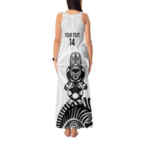 Custom Aotearoa Football Tank Maxi Dress NZ Maori Tiki Go Champions LT14 - Polynesian Pride