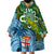 Australia And Fiji Wearable Blanket Hoodie Aboriginal Mix Fijian Tapa Unique Style LT14 - Polynesian Pride