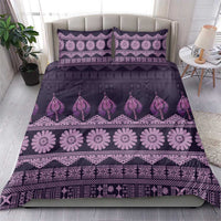 Bula Fiji Iri ni Meke Bedding Set Lokaloka Fijian Masi LT14 - Polynesian Pride