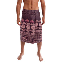 Bula Fiji Iri ni Meke Lavalava Piqi Fijian Masi LT14 Pink - Polynesian Pride