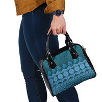 Bula Fiji Iri ni Meke Shoulder Handbag Karakarawa Fijian Masi LT14 - Polynesian Pride