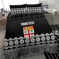 Fiji Tapa Rugby Custom Bedding Set Go Fijiana LT14 - Polynesian Pride