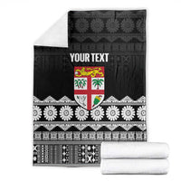 Fiji Tapa Rugby Custom Blanket Go Fijiana LT14 - Polynesian Pride