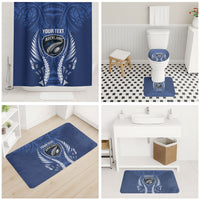 Auckland 2026 Rugby Custom Bathroom Set NZ Maori Silver Fern LT14 - Polynesian Pride