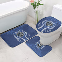Auckland 2026 Rugby Custom Bathroom Set NZ Maori Silver Fern LT14 - Polynesian Pride