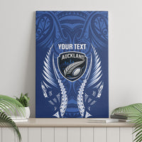 Auckland 2026 Rugby Custom Canvas Wall Art NZ Maori Silver Fern LT14 - Polynesian Pride