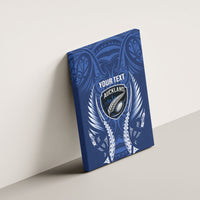 Auckland 2026 Rugby Custom Canvas Wall Art NZ Maori Silver Fern LT14 - Polynesian Pride