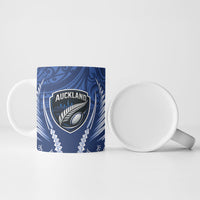 Auckland 2026 Rugby Custom Ceramic Mug NZ Maori Silver Fern LT14 - Polynesian Pride