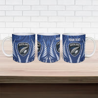 Auckland 2026 Rugby Custom Ceramic Mug NZ Maori Silver Fern LT14 - Polynesian Pride