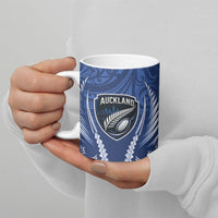 Auckland 2026 Rugby Custom Ceramic Mug NZ Maori Silver Fern LT14 - Polynesian Pride