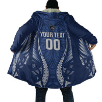 Auckland 2026 Rugby Custom Cloak NZ Maori Silver Fern LT14 - Polynesian Pride