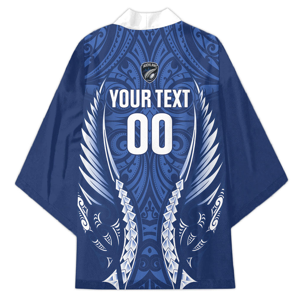Auckland 2026 Rugby Custom Kimono NZ Maori Silver Fern LT14 - Polynesian Pride