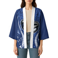Auckland 2026 Rugby Custom Kimono NZ Maori Silver Fern LT14 - Polynesian Pride