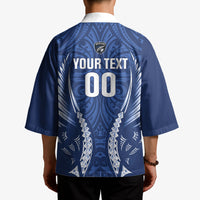 Auckland 2026 Rugby Custom Kimono NZ Maori Silver Fern LT14 - Polynesian Pride