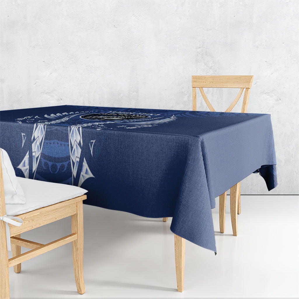 Auckland 2026 Rugby Custom Tablecloth NZ Maori Silver Fern LT14 - Polynesian Pride