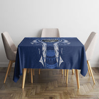 Auckland 2026 Rugby Custom Tablecloth NZ Maori Silver Fern LT14 - Polynesian Pride