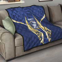 Bay of Plenty 2026 Rugby Custom Quilt NZ Maori Silver Fern LT14 - Polynesian Pride