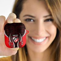 Canterbury 2026 Rugby Custom AirPods Case NZ Maori Silver Fern LT14 - Polynesian Pride