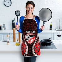 Canterbury 2026 Rugby Custom Apron NZ Maori Silver Fern LT14 - Polynesian Pride