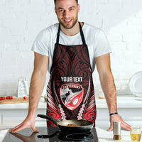 Canterbury 2026 Rugby Custom Apron NZ Maori Silver Fern LT14 - Polynesian Pride