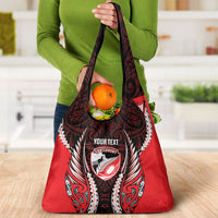 Canterbury 2026 Rugby Custom Grocery Bag NZ Maori Silver Fern LT14 - Polynesian Pride