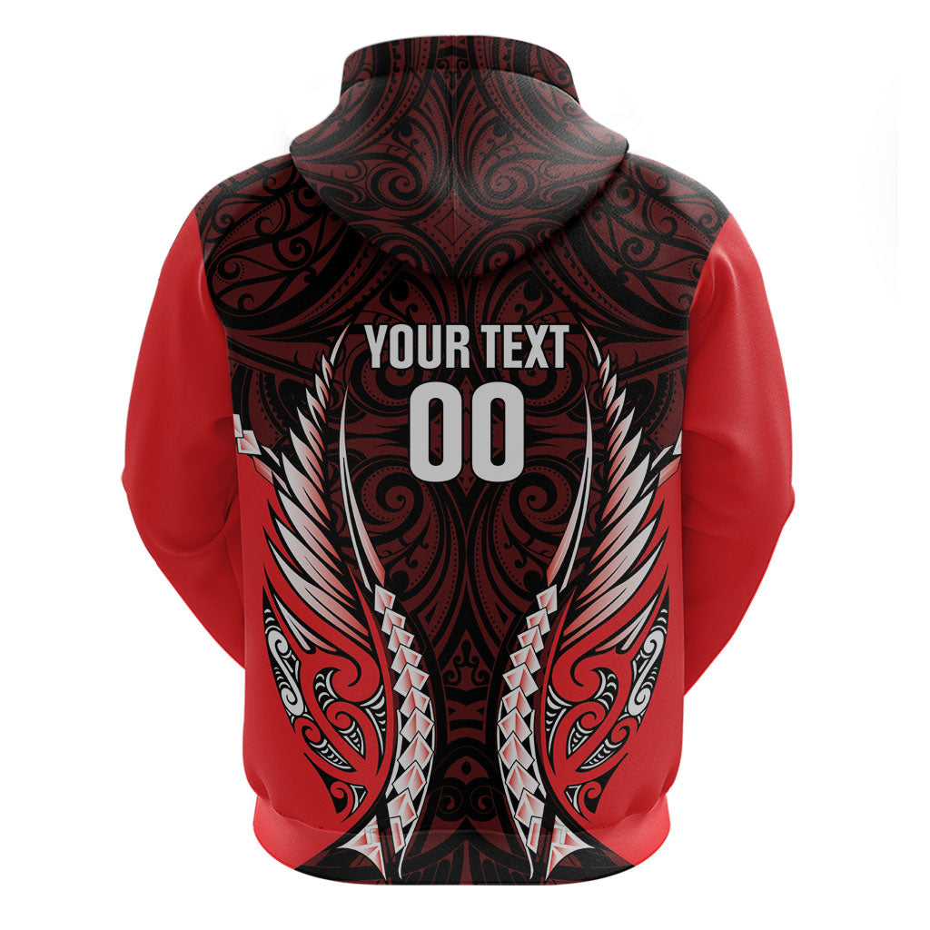 Canterbury 2026 Rugby Custom Hoodie NZ Maori Silver Fern LT14 - Polynesian Pride