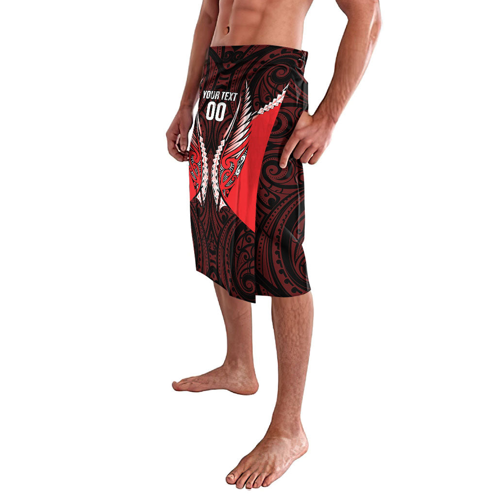 Canterbury 2026 Rugby Custom Lavalava NZ Maori Silver Fern LT14 - Polynesian Pride