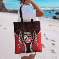 Canterbury 2026 Rugby Custom Tote Bag NZ Maori Silver Fern LT14 - Polynesian Pride