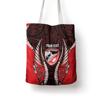 Canterbury 2026 Rugby Custom Tote Bag NZ Maori Silver Fern LT14 - Polynesian Pride