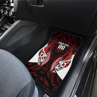 Counties Manukau 2026 Rugby Custom Car Mats NZ Maori Silver Fern LT14 - Polynesian Pride