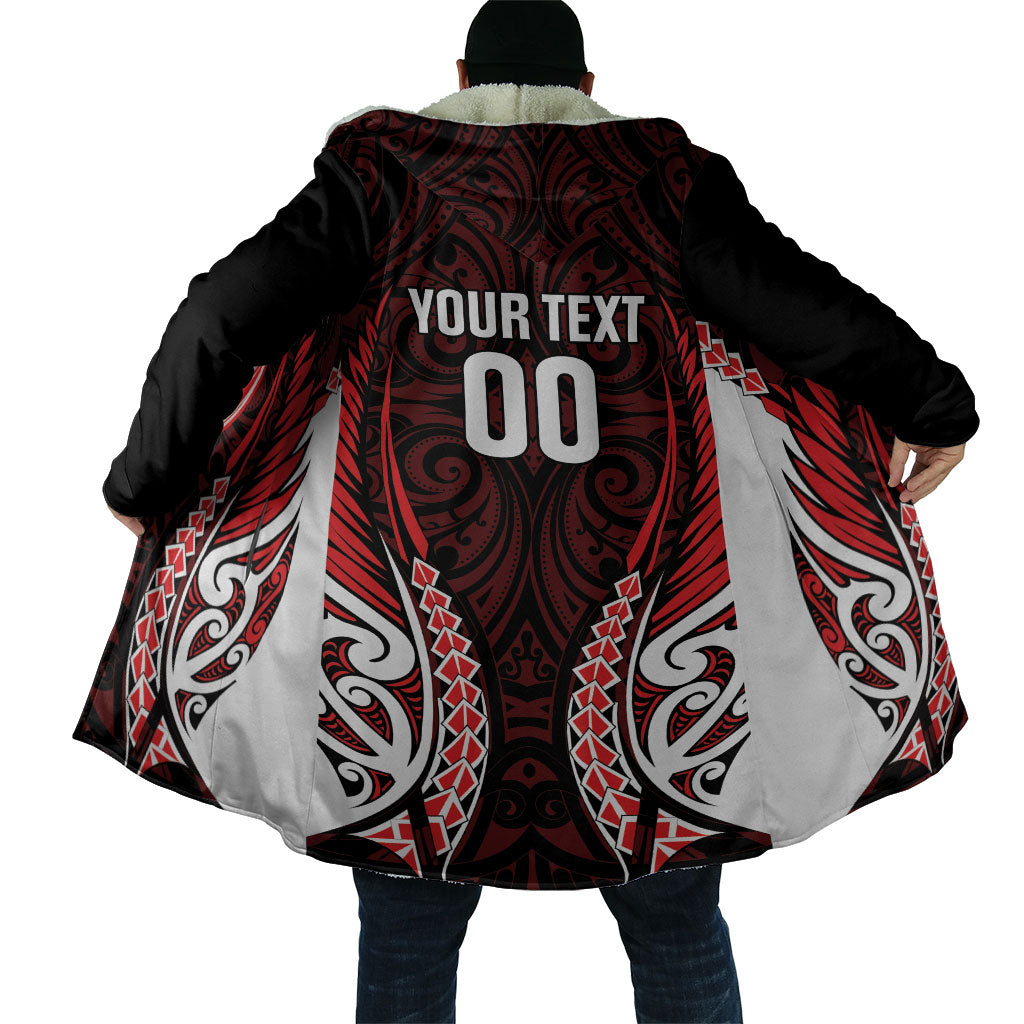 Counties Manukau 2026 Rugby Custom Cloak NZ Maori Silver Fern LT14 - Polynesian Pride