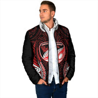 Counties Manukau 2026 Rugby Custom Padded Jacket NZ Maori Silver Fern LT14 - Polynesian Pride