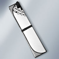 Hawke's Bay 2026 Rugby Custom Auto Sun Shade NZ Maori Silver Fern LT14 - Polynesian Pride