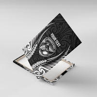 Hawke's Bay 2026 Rugby Custom Canvas Wall Art NZ Maori Silver Fern LT14 With Frame Black - Polynesian Pride
