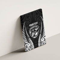 Hawke's Bay 2026 Rugby Custom Canvas Wall Art NZ Maori Silver Fern LT14 - Polynesian Pride