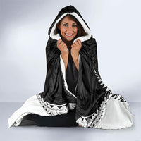 Hawke's Bay 2026 Rugby Custom Hooded Blanket NZ Maori Silver Fern LT14 - Polynesian Pride