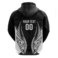 Hawke's Bay 2026 Rugby Custom Hoodie NZ Maori Silver Fern LT14 - Polynesian Pride