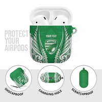 Manawatu 2026 Rugby Custom AirPods Case NZ Maori Silver Fern LT14 - Polynesian Pride