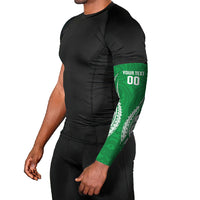 Manawatu 2026 Rugby Custom Arm Sleeves NZ Maori Silver Fern LT14 - Polynesian Pride