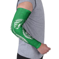 Manawatu 2026 Rugby Custom Arm Sleeves NZ Maori Silver Fern LT14 - Polynesian Pride