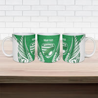 Manawatu 2026 Rugby Custom Ceramic Mug NZ Maori Silver Fern LT14 - Polynesian Pride